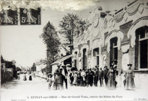 Entree du salon du Parc Rue de Grand Vaux