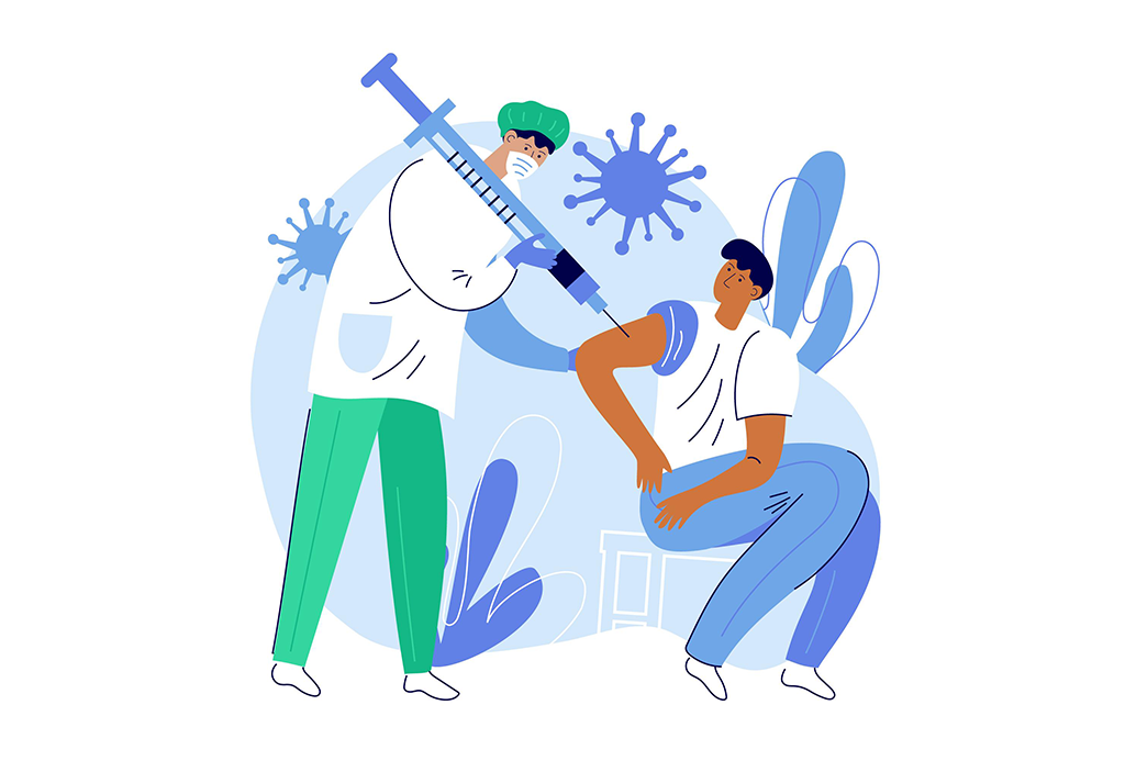 Vaccination grippe et covid